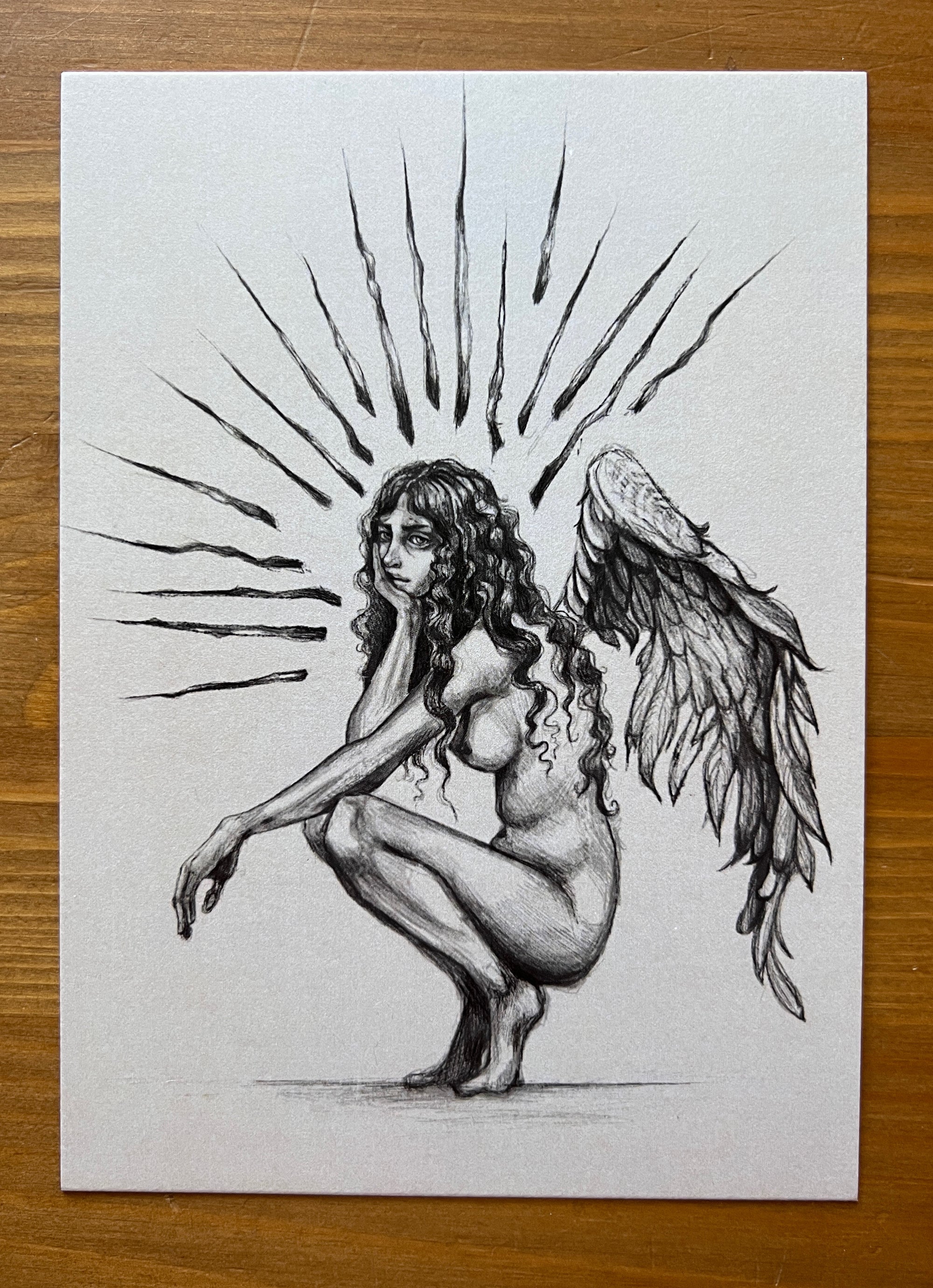 Fallen Mini Print