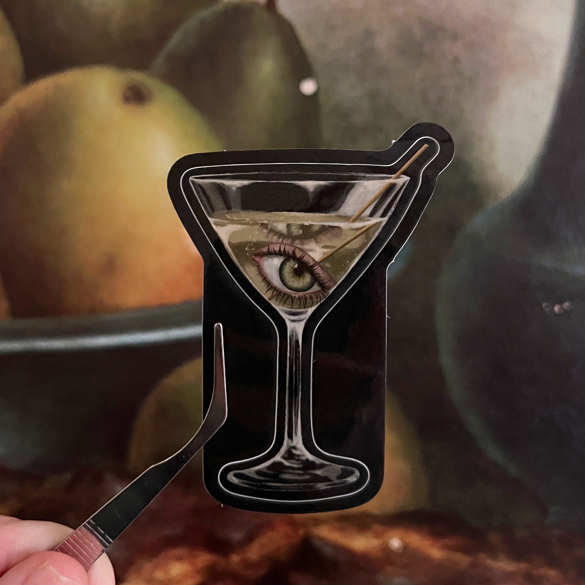 Eye Martini Sticker