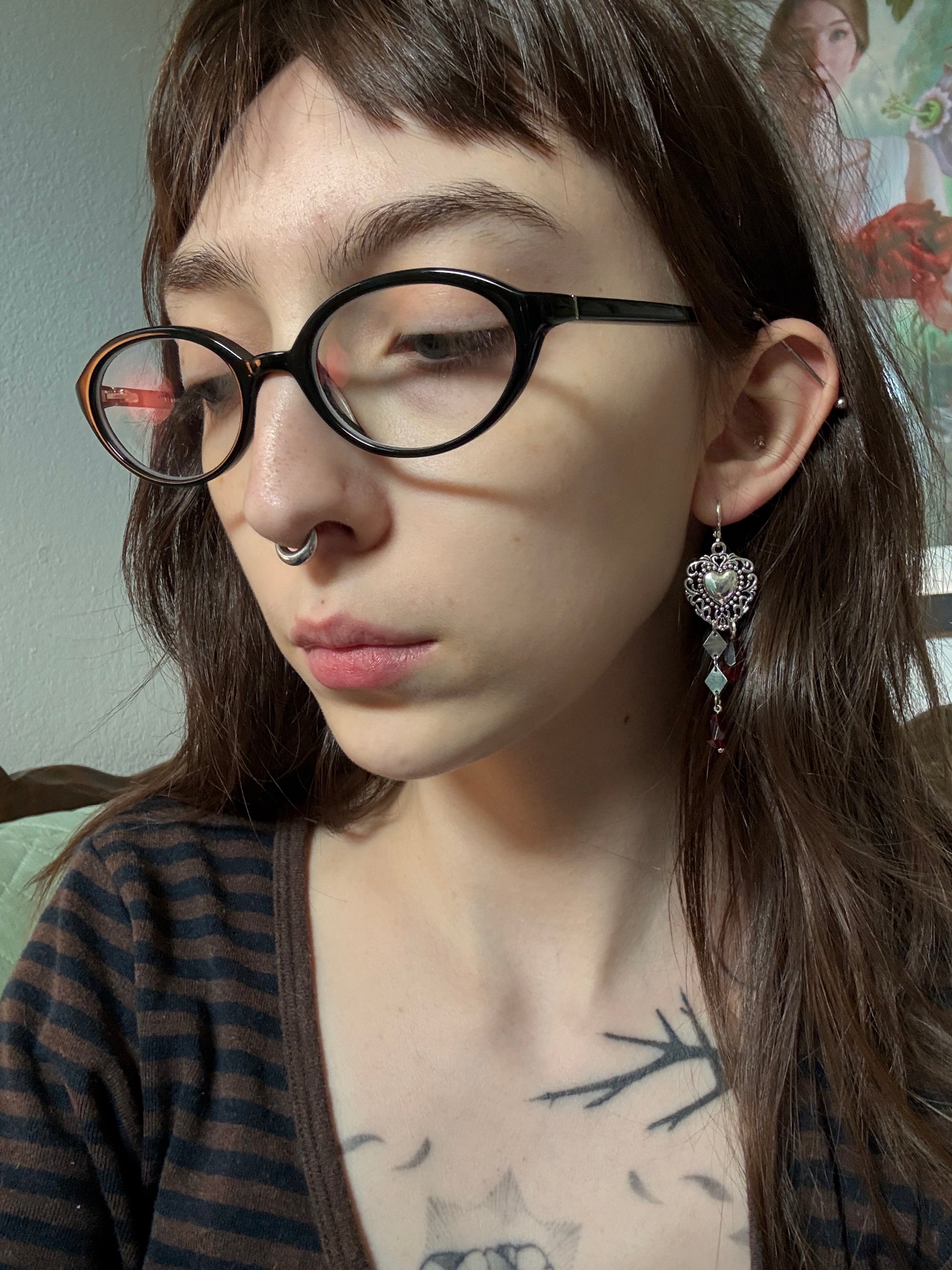 off with their heads! earrings