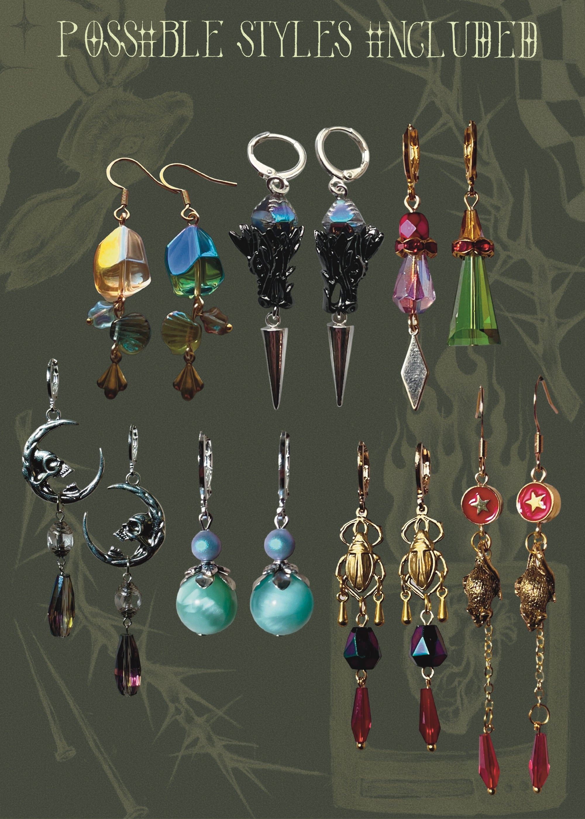 Mystery Bag - 3 Dainty pairs