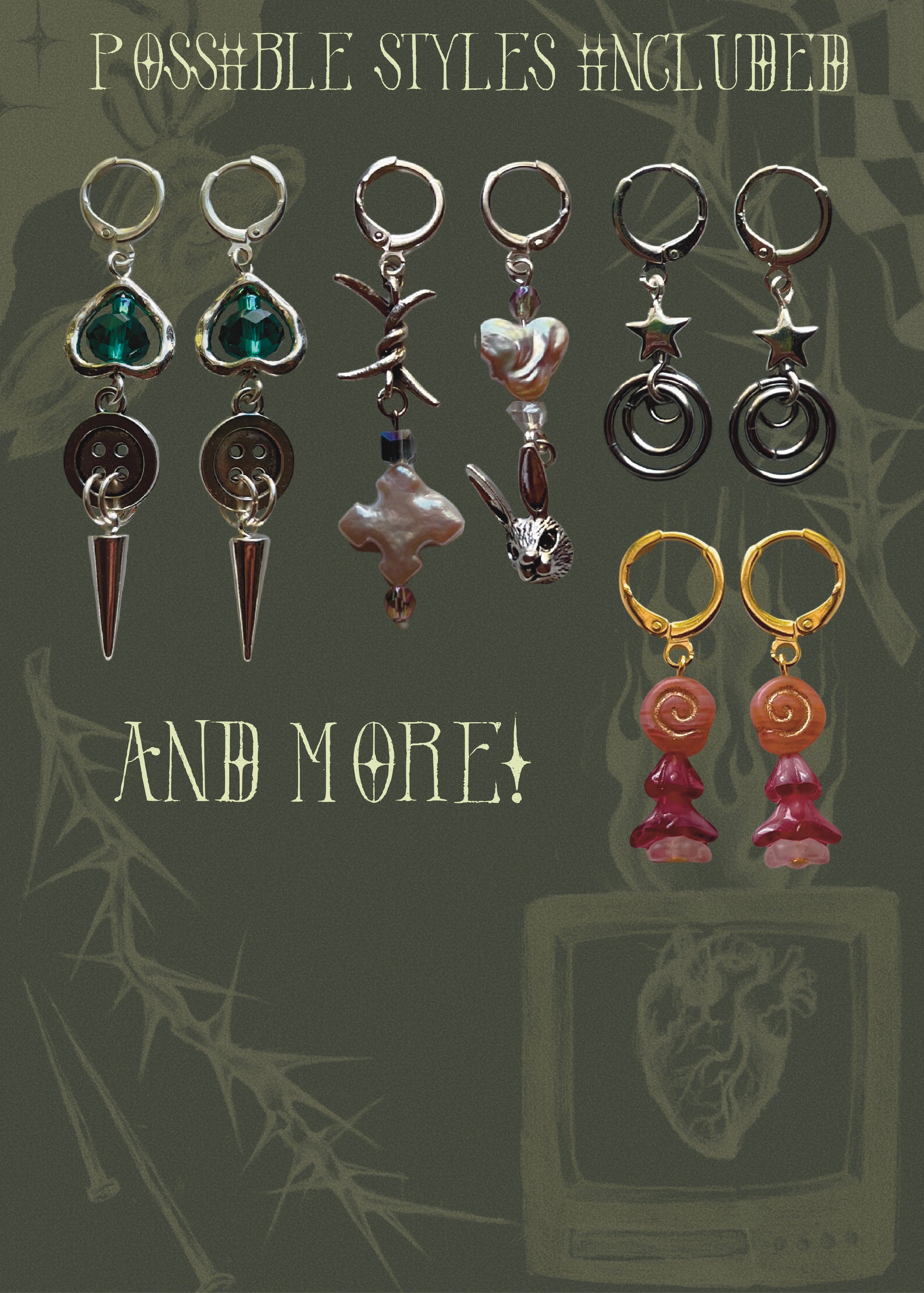 Mystery Bag - 3 Dainty pairs
