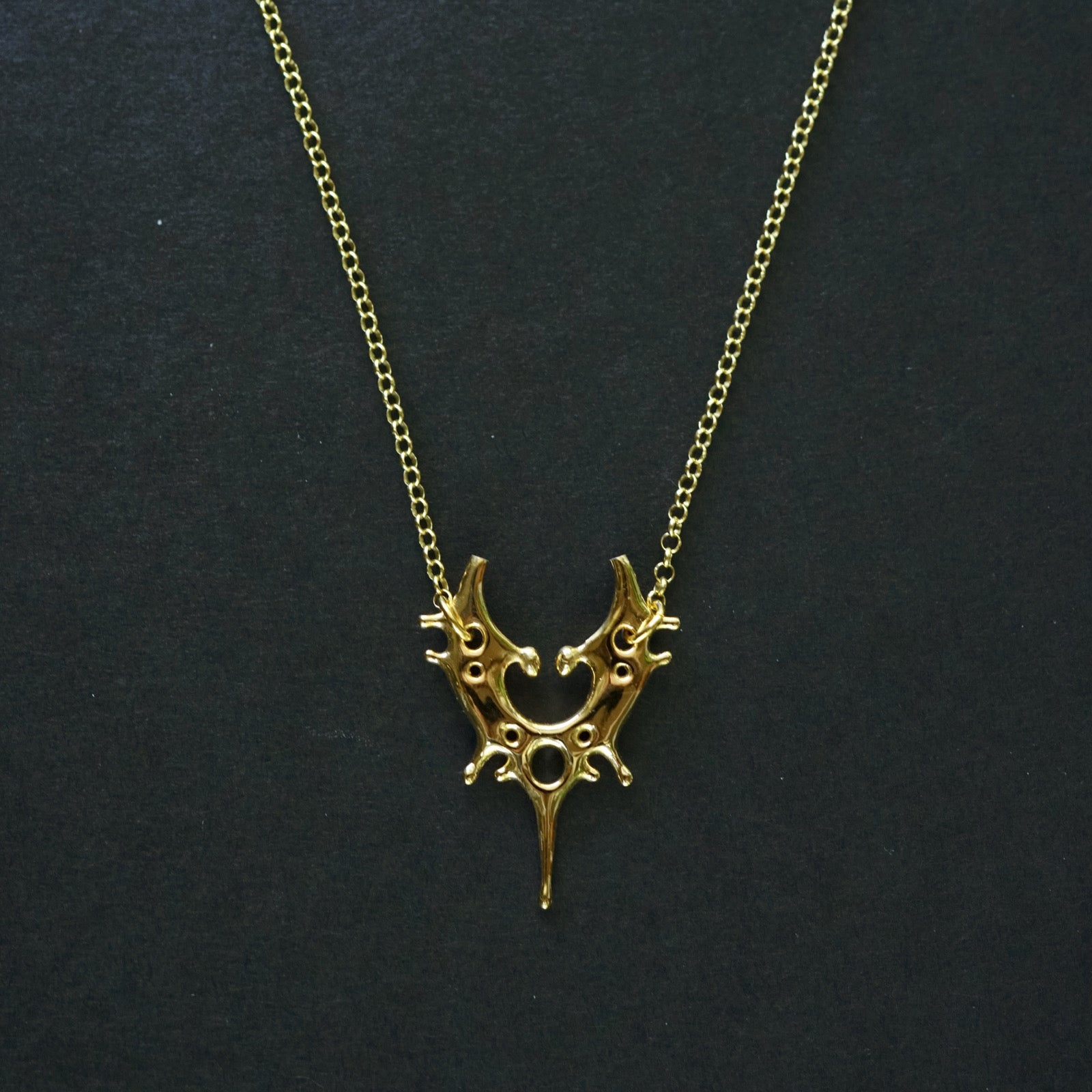 Gold Reims Necklace || Sacred Collection