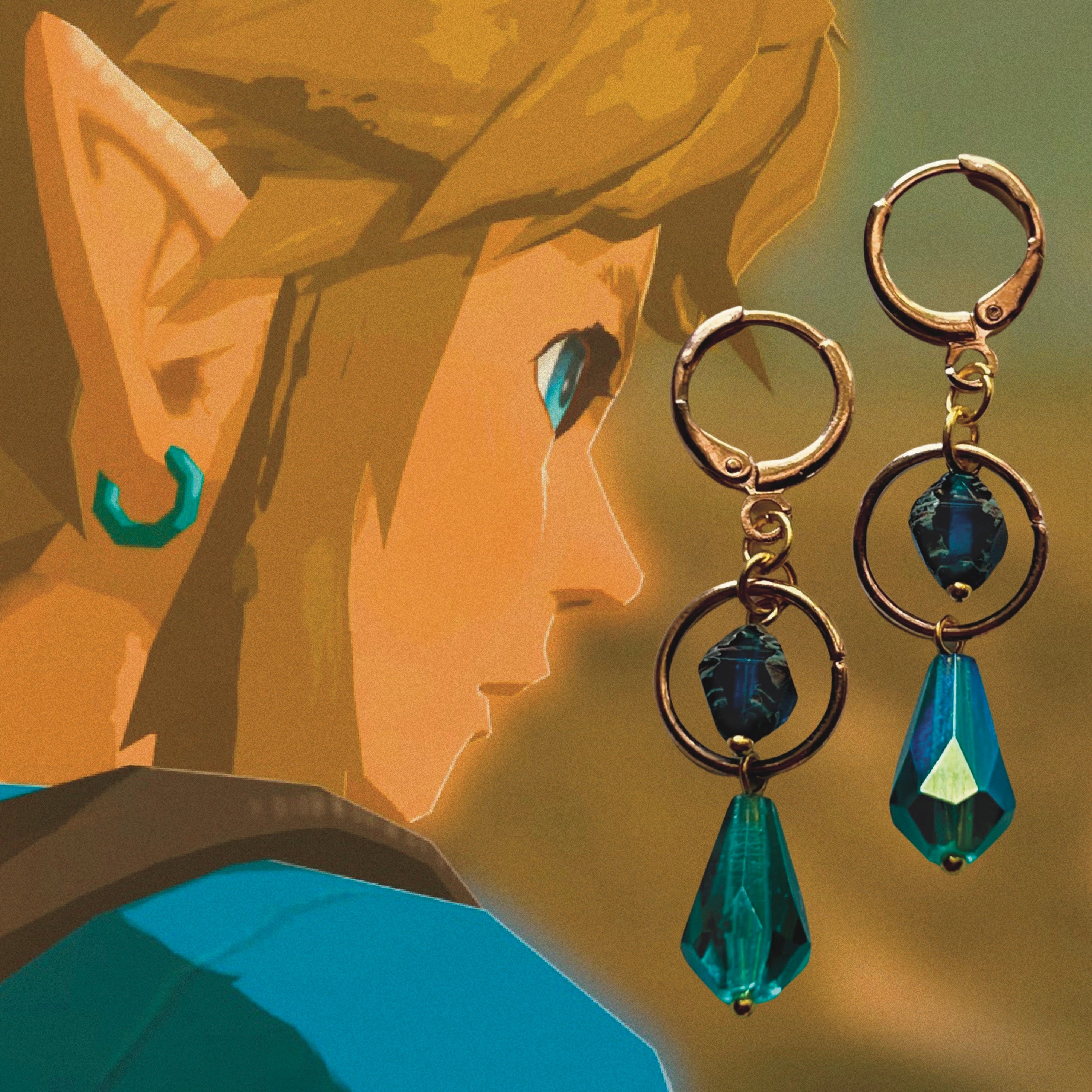 Zelda Earring Treasures  raffinityforanime