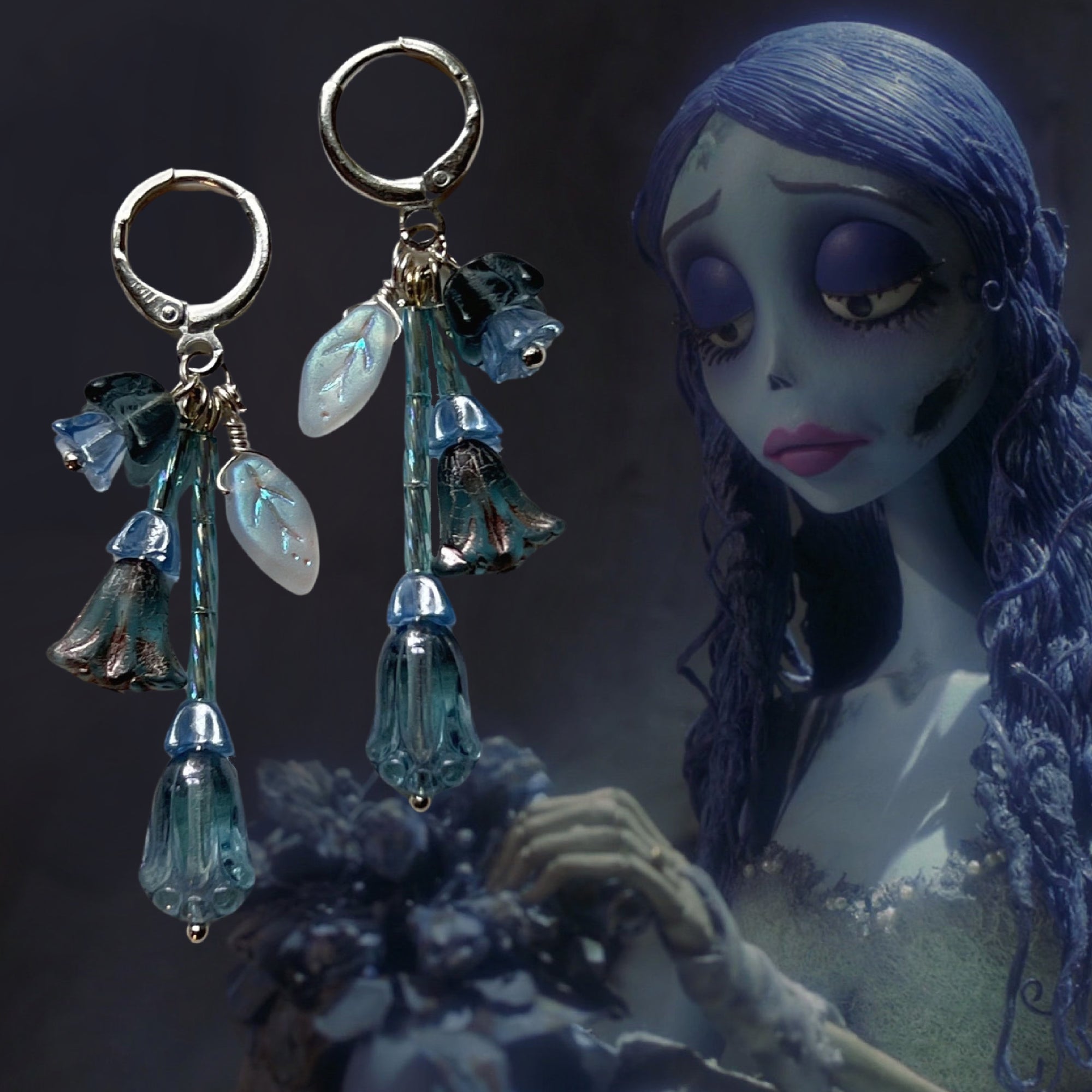 Tears to Shed Earrings || Corpse Bride Collection