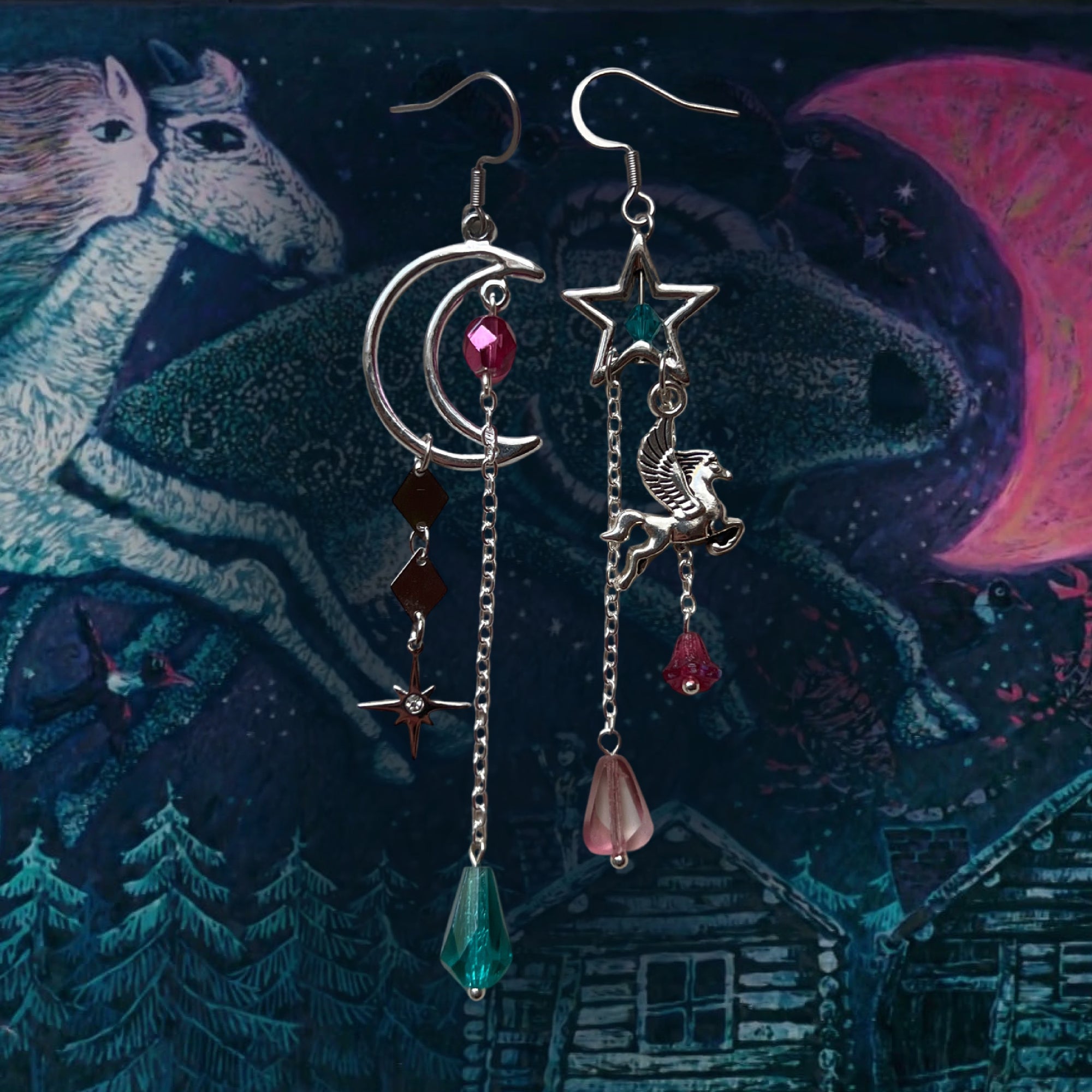 Magical Powers Earrings || Kiki's Delivery Service Collection