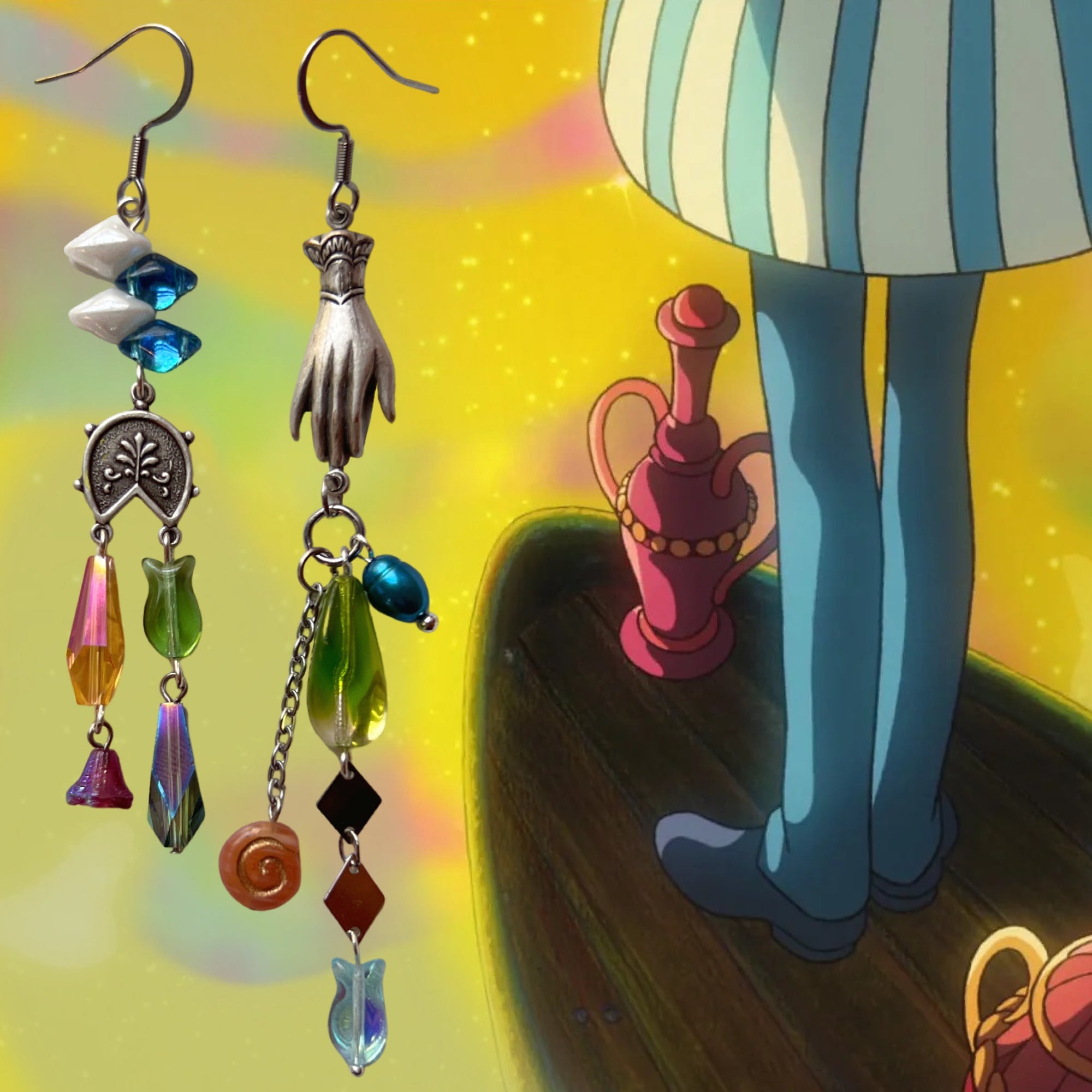 Spoil the Sea Earrings || Ponyo Collection